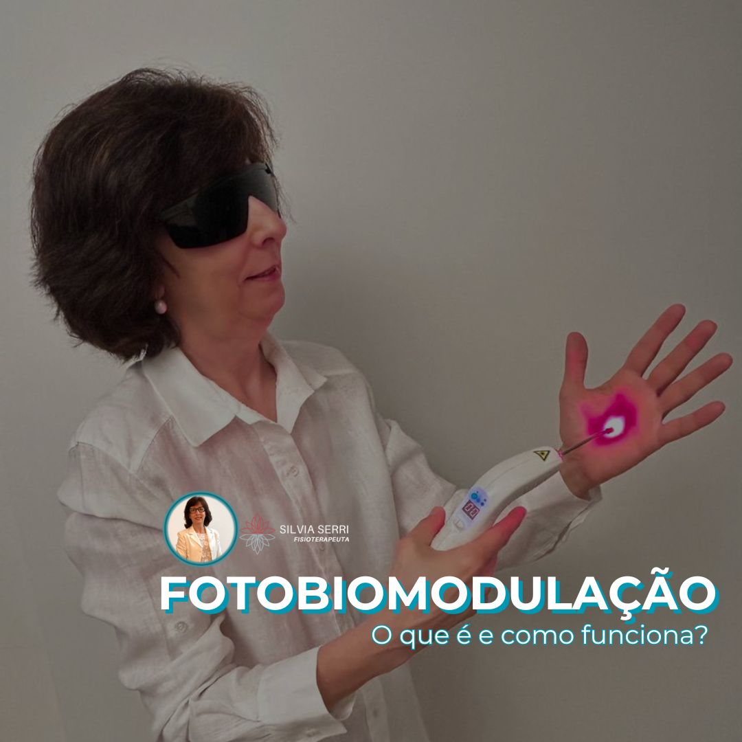 Fotobiomodulação com Silvia Serri Fisioterapeuta